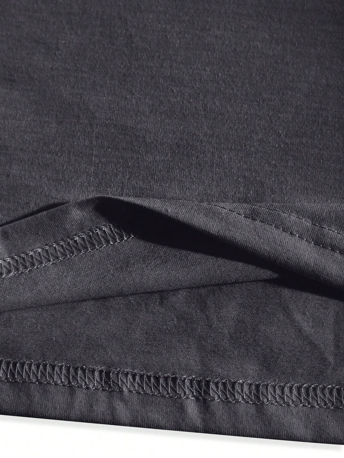 SXV 'sundays’ Printed Cool Aesthetic Oversized Baggy T-shirt