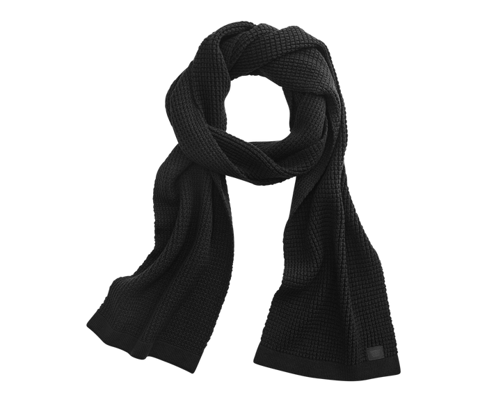 True Black | Tech Merino Scarf in True Black