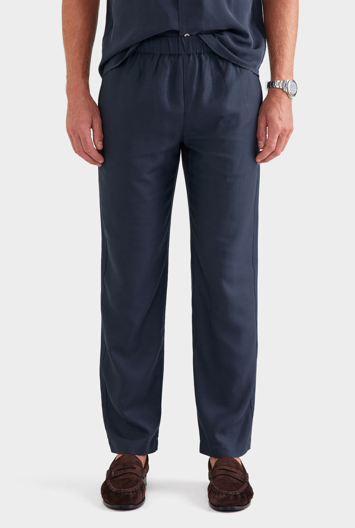 Tencel Lounge Pant - Navy