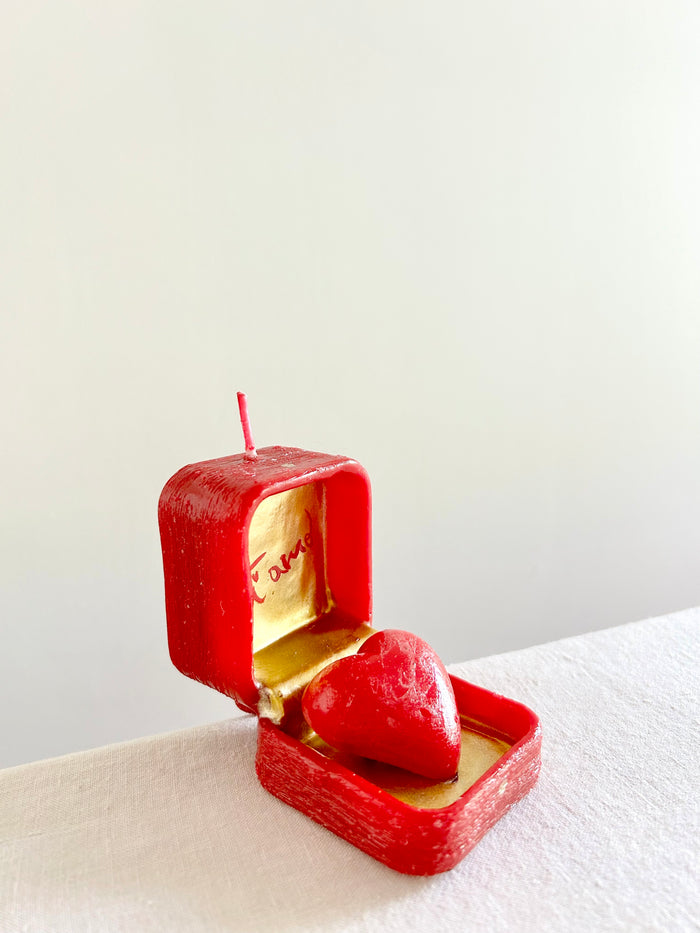 Ti Amo RIng Box Candle