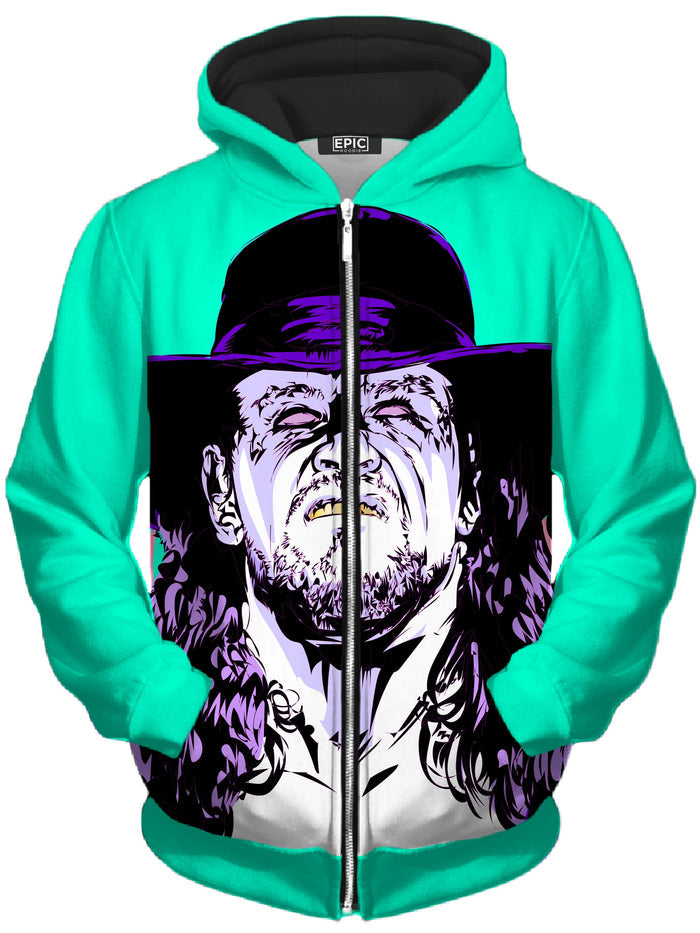 Tombstone Unisex Zip-Up Hoodie Technodrome Epic Hoodie