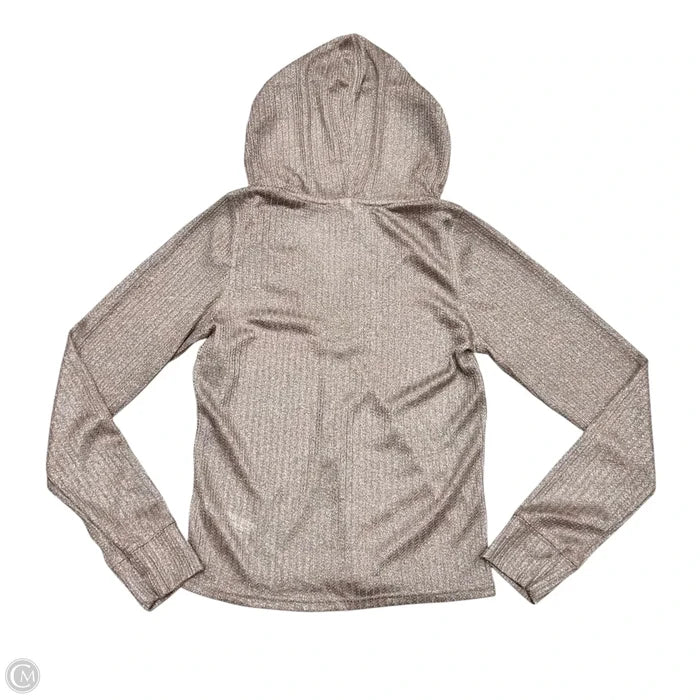 Top Long Sleeve By Daily Practice By Anthropologie In Bronze, Size: M