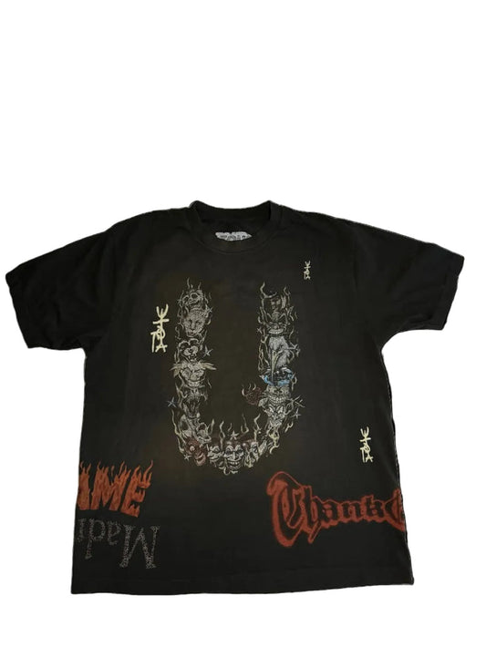 Travis Scott - Utopia Tee Black - Clique Apparel
