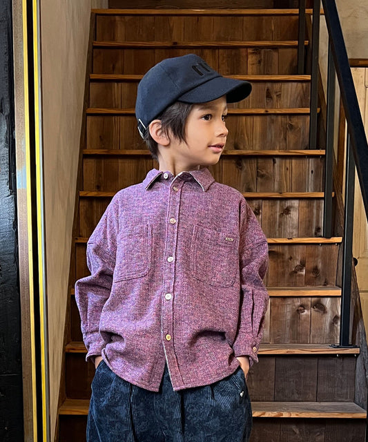 Tweed Cotton Melange Shirt