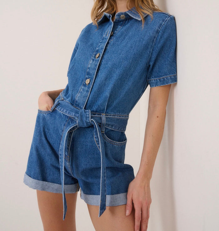 Tyler Denim Playsuit