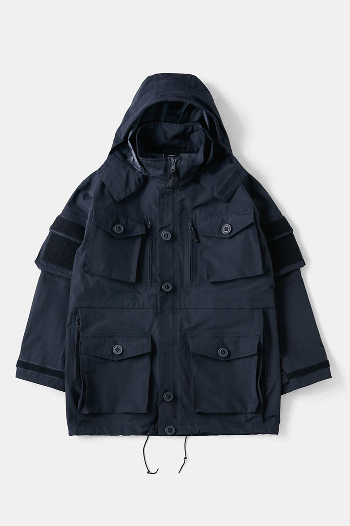 UK SAS Style Black Nylon Jacket