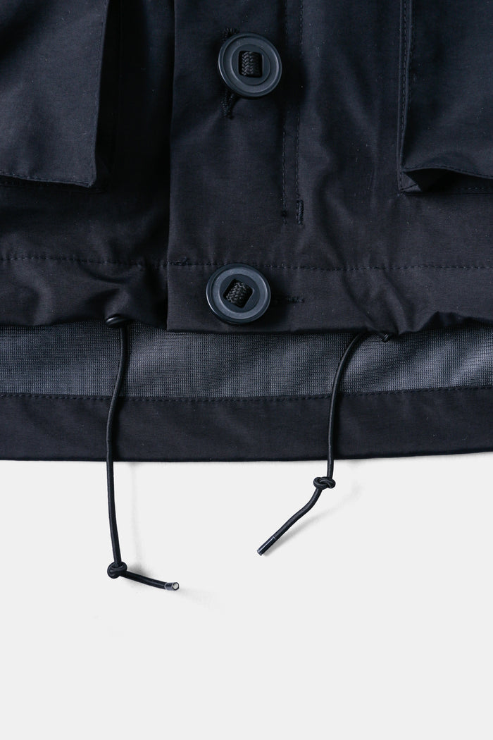 UK SAS Style Black Nylon Jacket