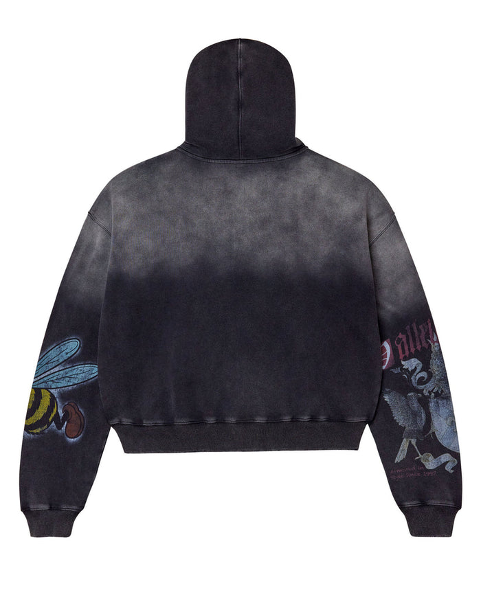 Valley  Forever - Blasted Zip Up - Clique Apparel