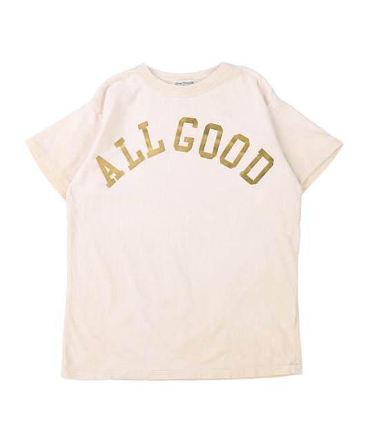 Vintage Cotton Jersey ALL GOOD Tee(LADIES)