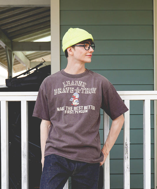 Vintage Cotton Jersey PENNIE LEADER Tee(MENS)