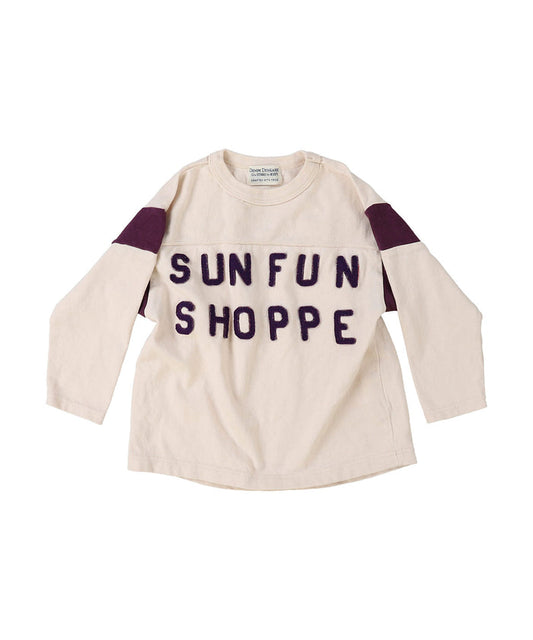 Vintage Cotton Jersey SUNFUN L/S Tee(LADIES)