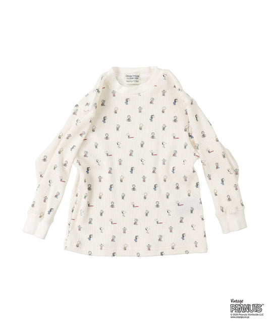 Waffle SNOOPY Tee(LADIES)