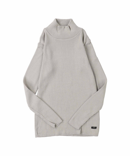 Washable Cotton L/S Turtleneck Knit(LADIES)