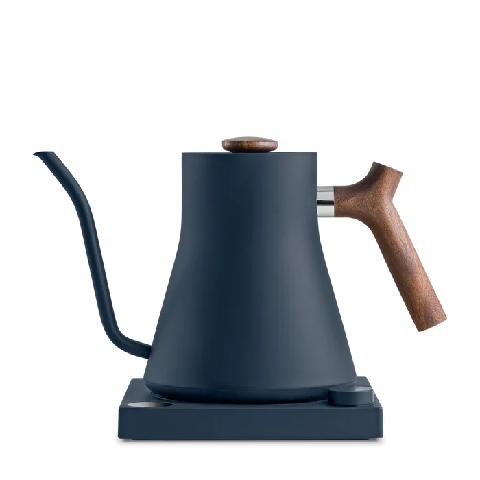 Water Kettle, Variable Temp, Blue/Walnut