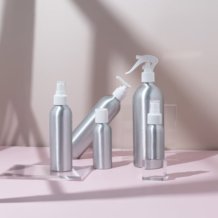 White Atomiser / Spritzer - Fine Mist Spray - Ribbed - 24mm (24/410) - AR-24W1 (Full Carton of 500)