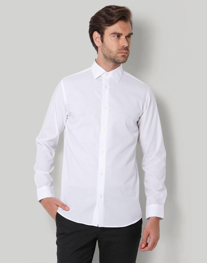 White Full Sleeves Shirt