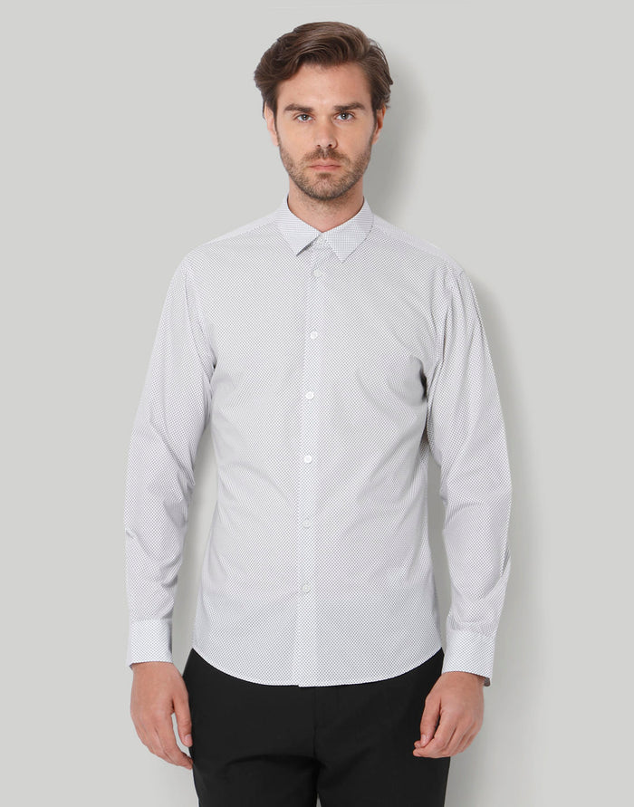 White Full Sleeves Shirt