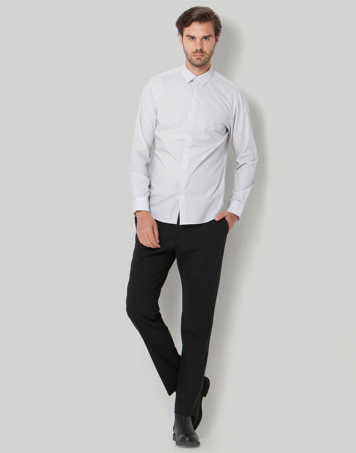 White Full Sleeves Shirt