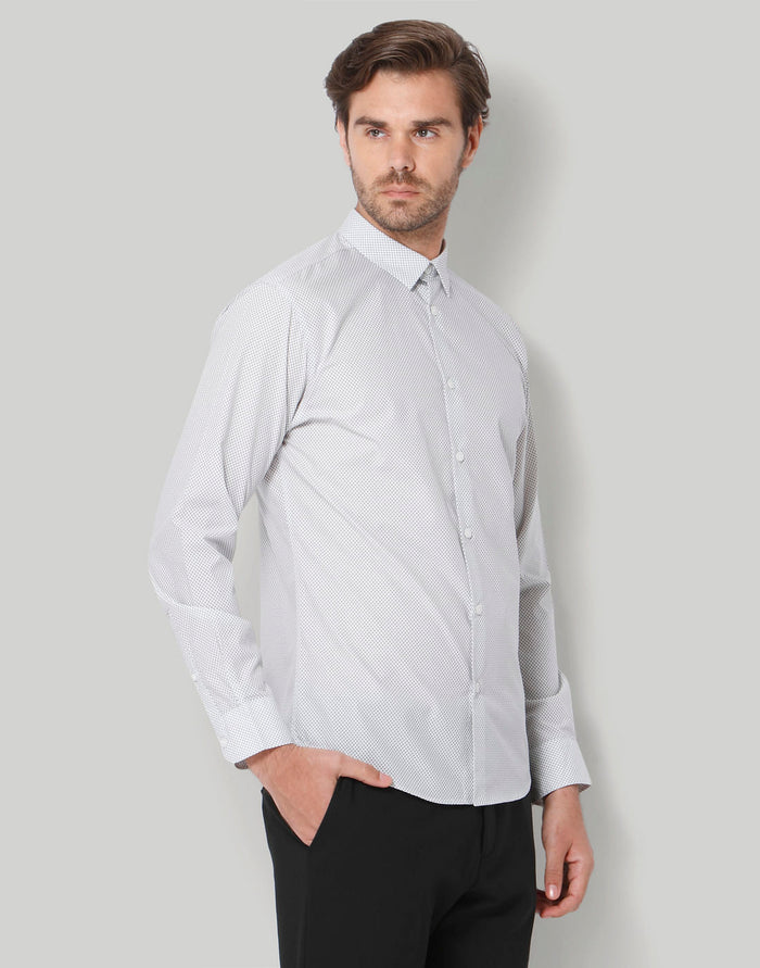 White Full Sleeves Shirt