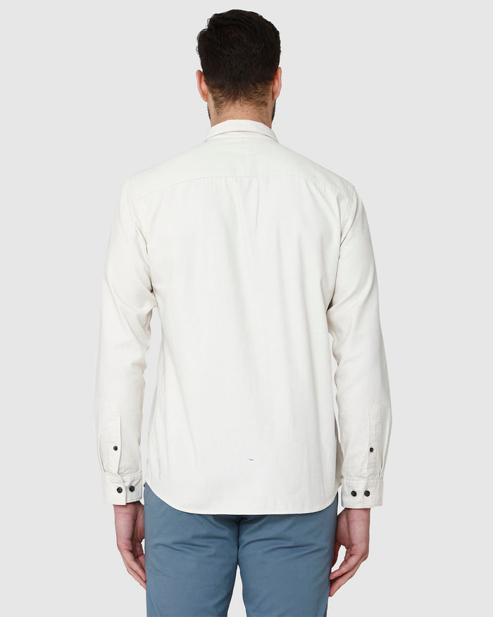 White Full Sleeves Shirt