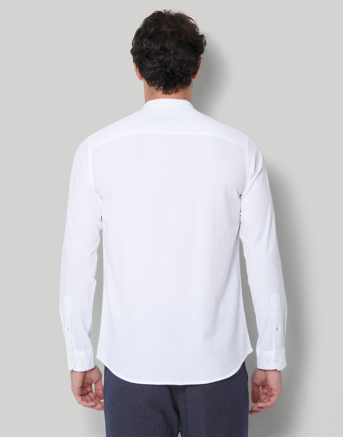 White Full Sleeves Shirt