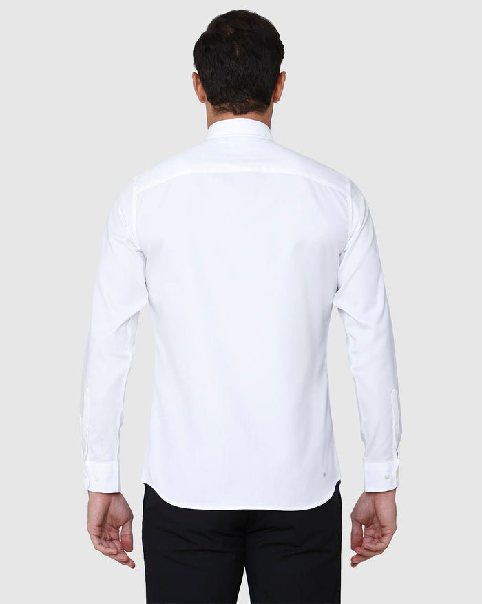 White Full Sleeves Shirt