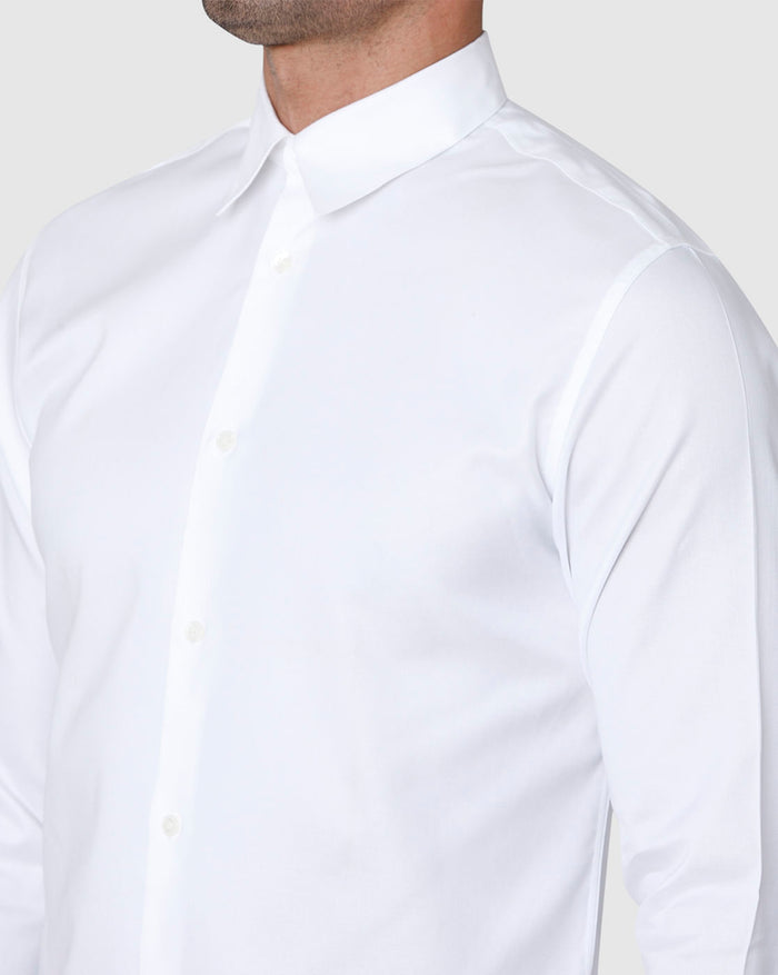 White Full Sleeves Shirt