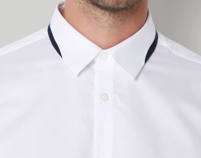 White Full Sleeves Shirt