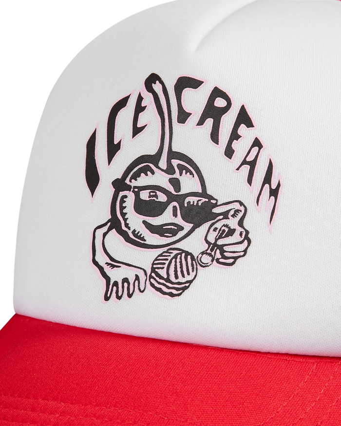 WOMENS CHERRY TRUCKER CAP