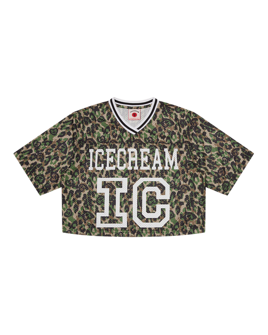 Womens Cropped Football Jersey