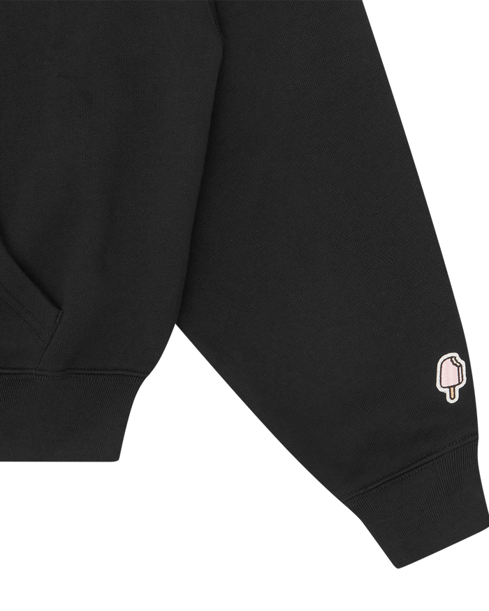 Womens Crystal Zip Through Hood