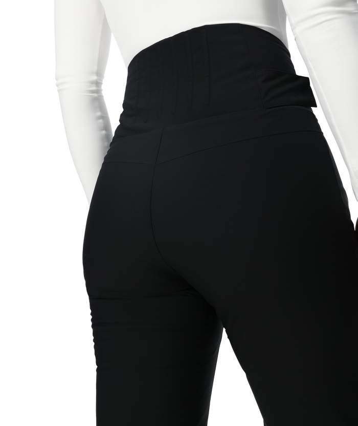 Black leggings worn by a person on a white background