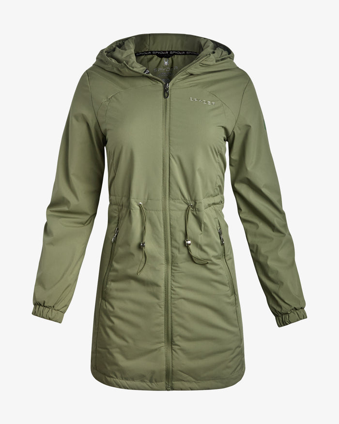 Women's Long Spyder Lite Jacket - Sage