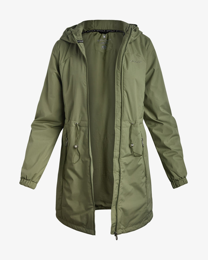 Women's Long Spyder Lite Jacket - Sage