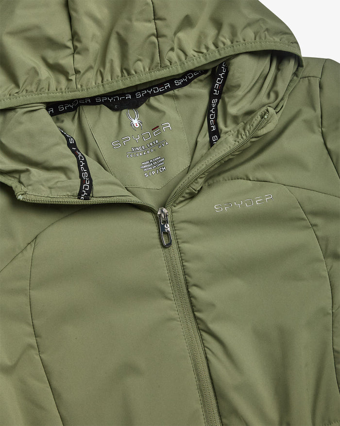 Women's Long Spyder Lite Jacket - Sage