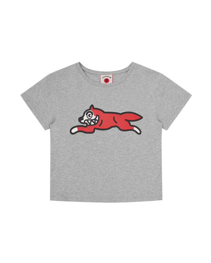 Womens Running Dog Baby Tee
