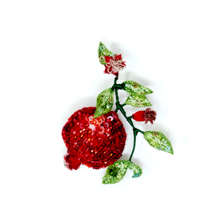 Wonderful Pomegranate Brooch