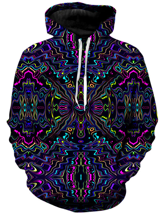 Wonky Vision Unisex Hoodie Psychedelic Pourhouse Epic Hoodie