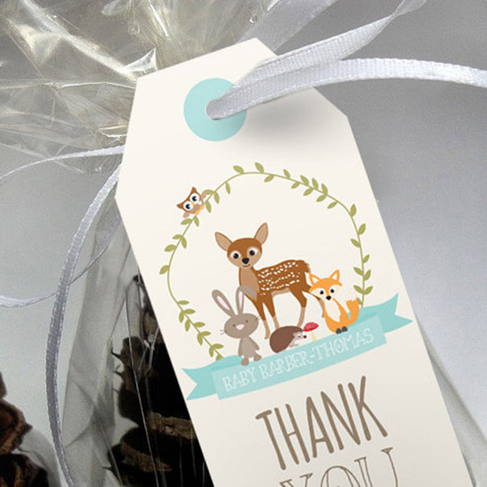 Woodland Favor Tags