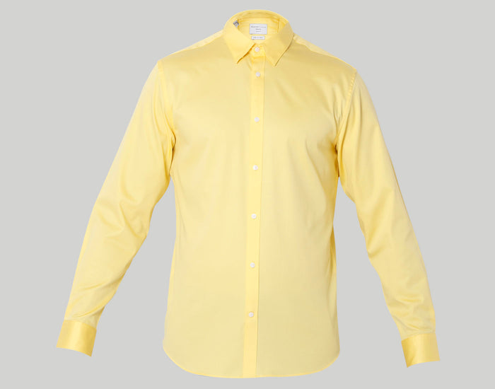 Yellow Full Sleeves Shirt