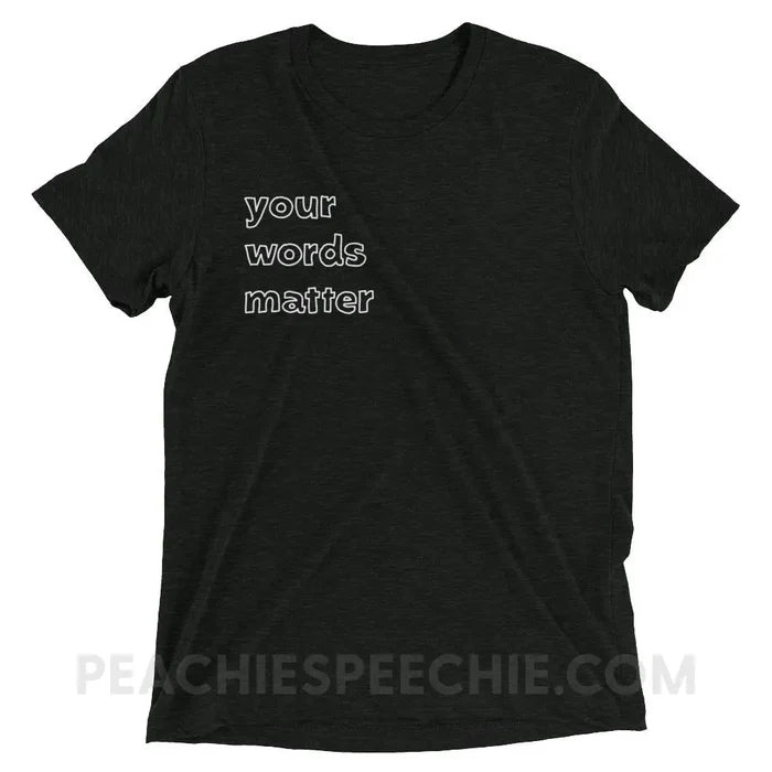 Charcoal-Black Triblend / XS