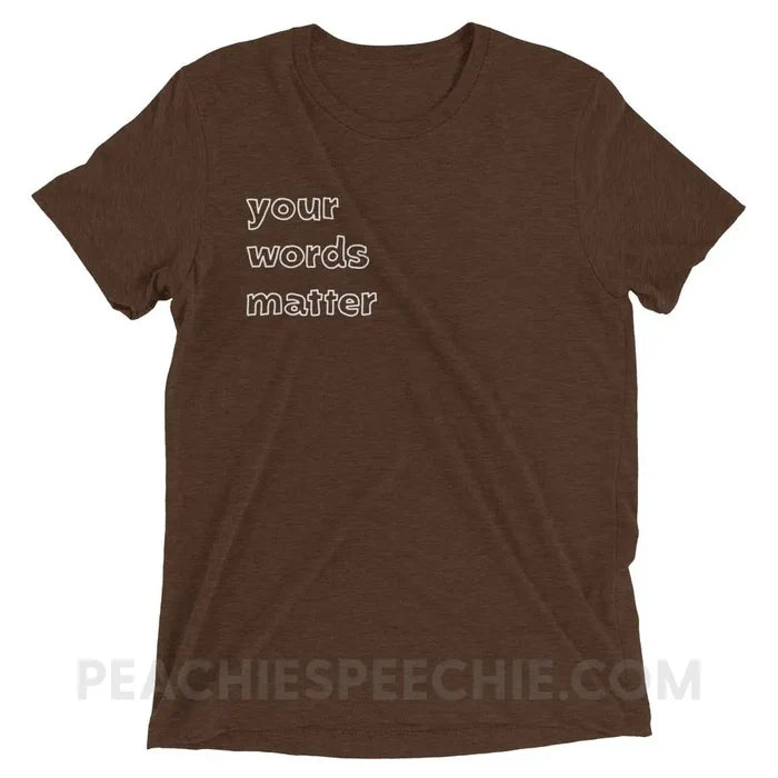 Brown Triblend / XS