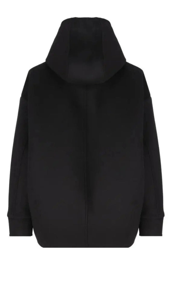 Valentino Zip - Up Drop Shoulder Hoodie Jacket - Runway Catalog